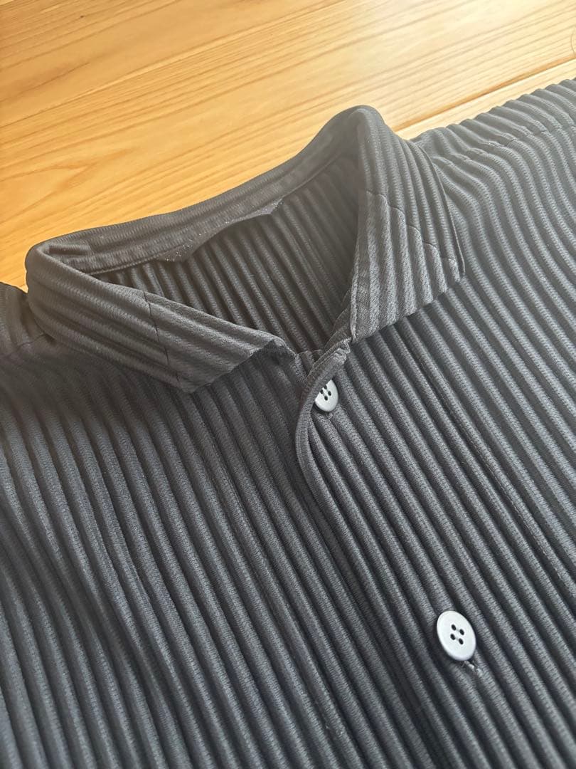 HOMME PLISSE ISSEY MIYAKE ジャケット ブラック