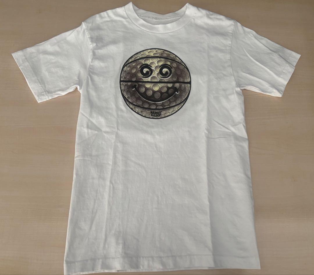 MARKET MALBONゴルフボール スマイリーTシャツ【small】
