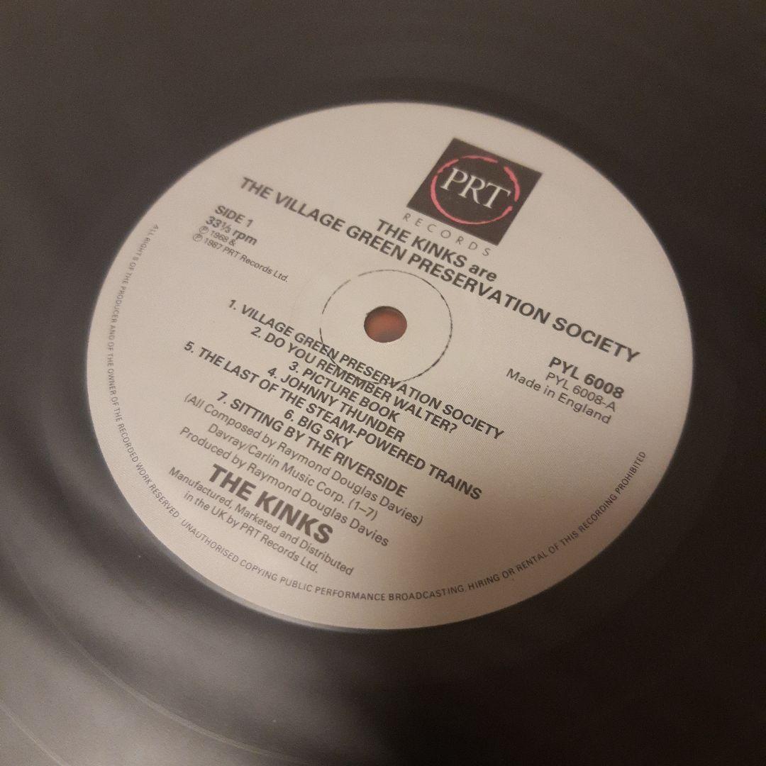 THE KINKS VILLAGE GREEN　キンクス　レコード