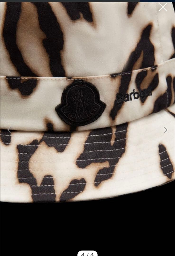 MONCLER GENIUS 1952 x BARBOUR バケットハット
