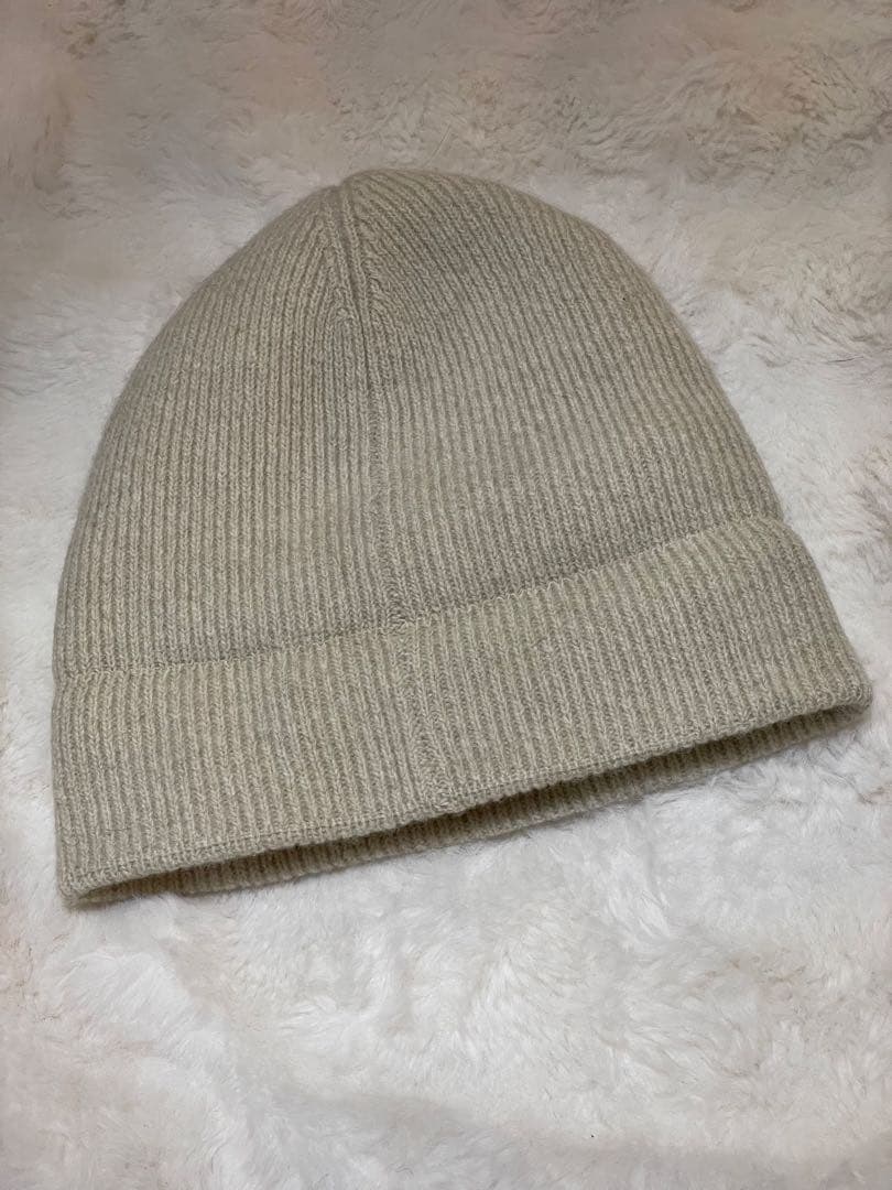 Acne Studios ニット帽 OS クリーム色