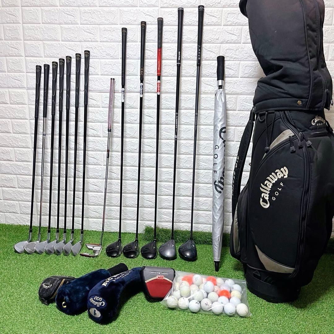 美品 Callaway 初心者応援セット メンズゴルフクラブ豪華13本セット