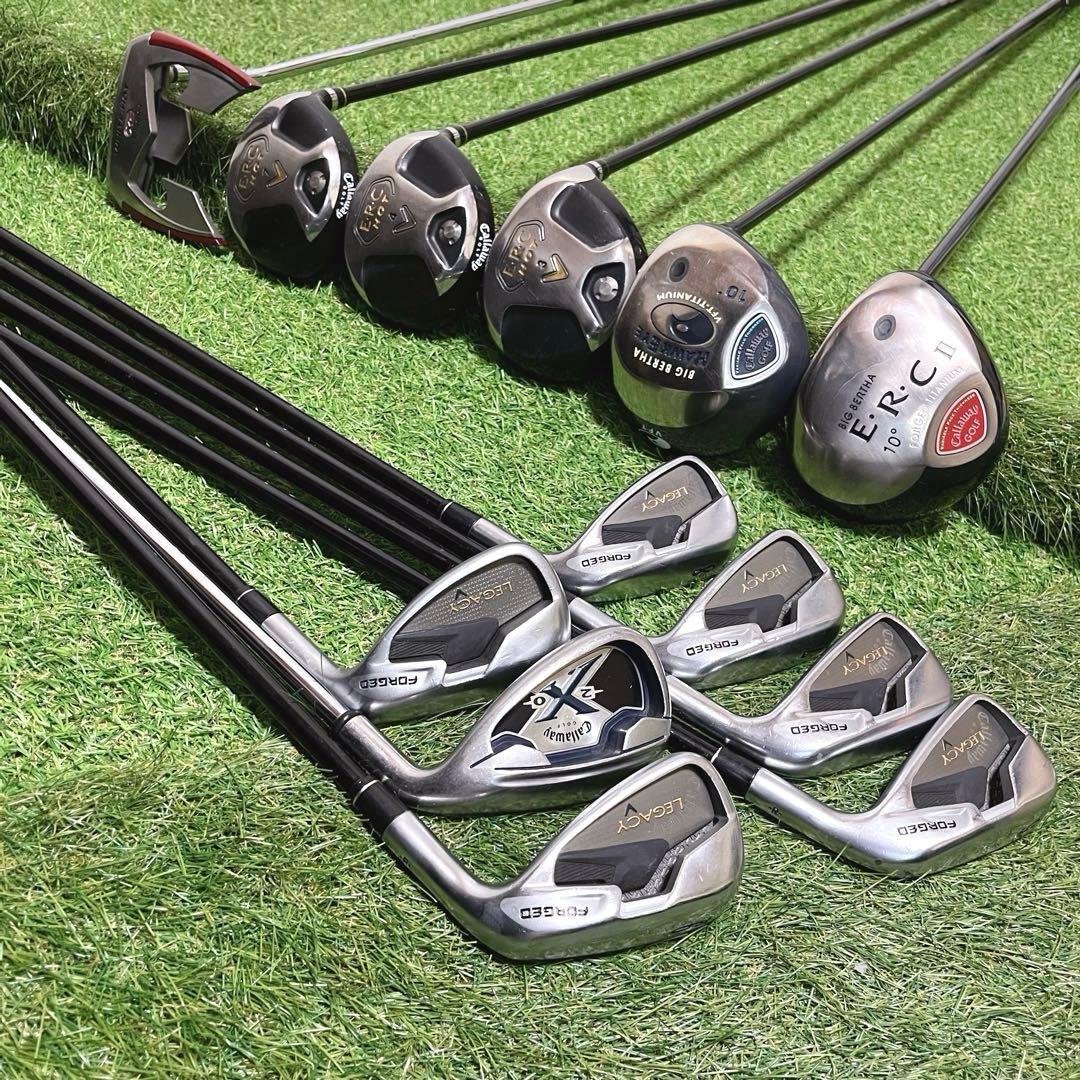 美品 Callaway 初心者応援セット メンズゴルフクラブ豪華13本セット