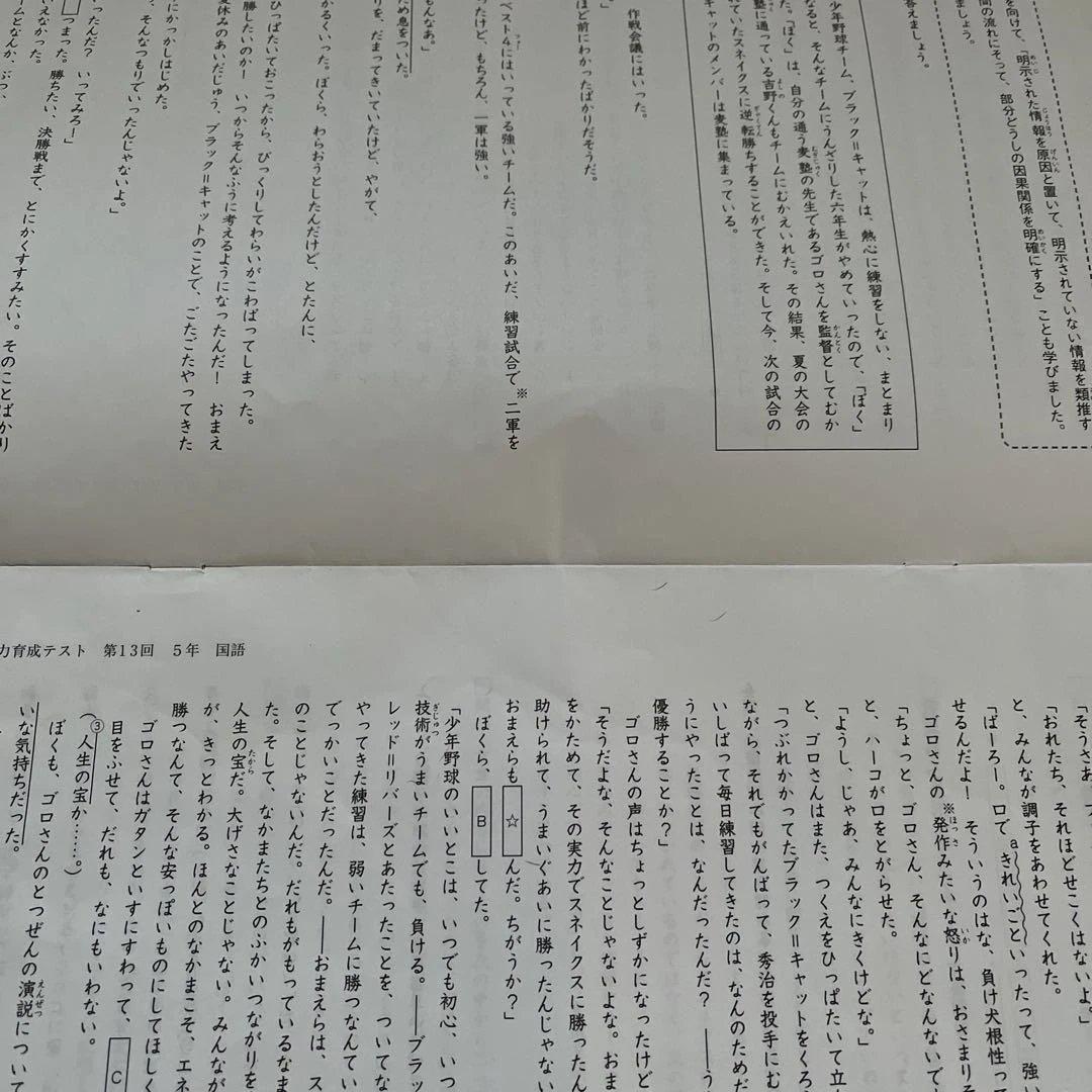 未使用❗️2025年 日能研 5年 全国公開模試(前期)
