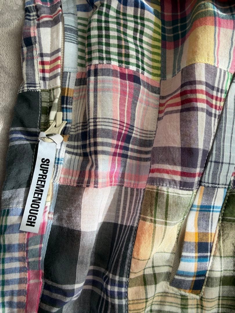 ジャケット・アウター Supreme GOODENOUGH Patchwork Madras Jkt