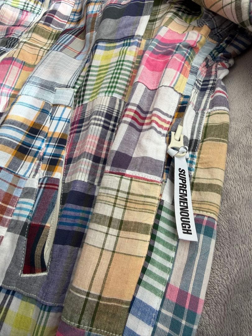 ジャケット・アウター Supreme GOODENOUGH Patchwork Madras Jkt