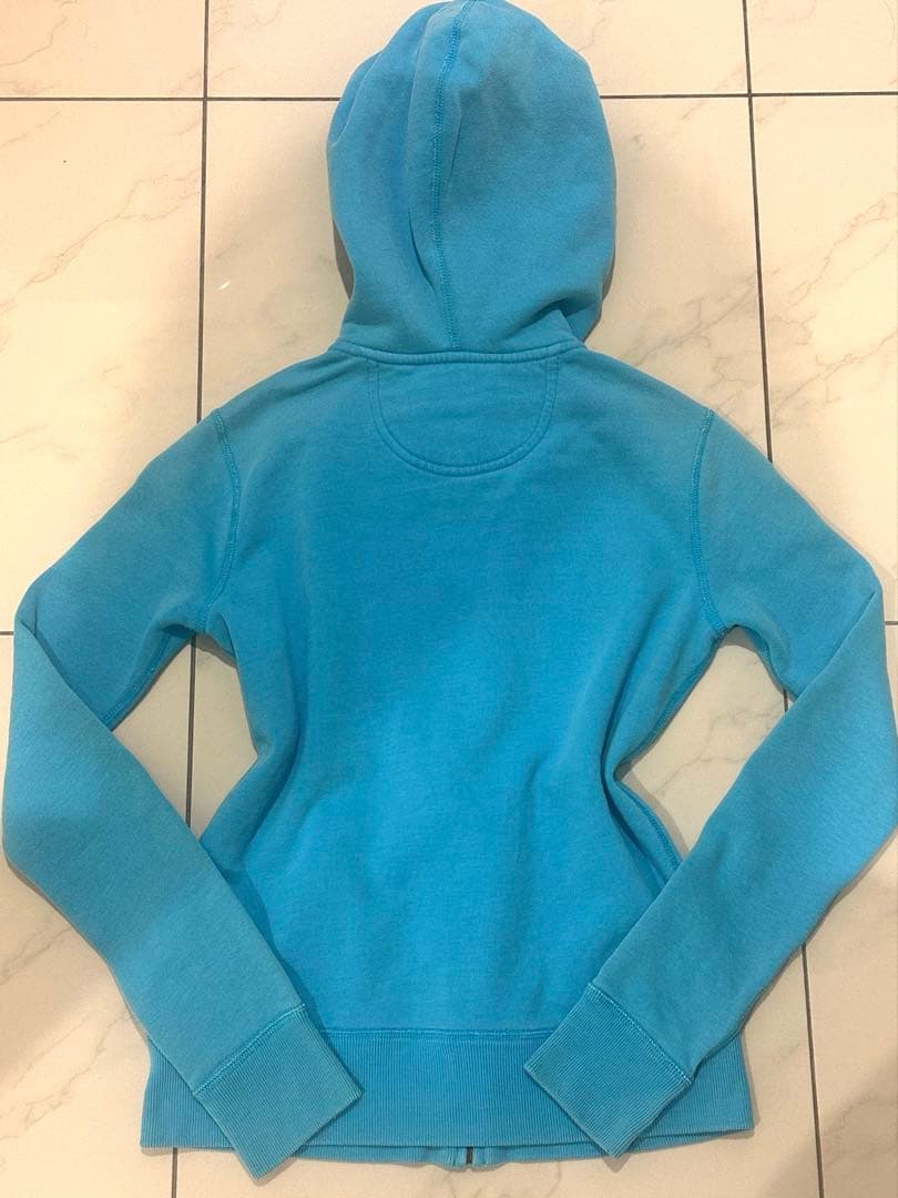 00s Y2K 平成　ジップパーカー　ラルフローレン　トップス　古着　水色