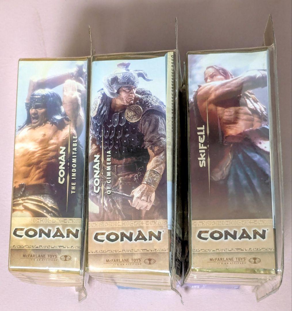 【新品未開封】マクファーレン CONAN コナン　シリーズ1　3種セット