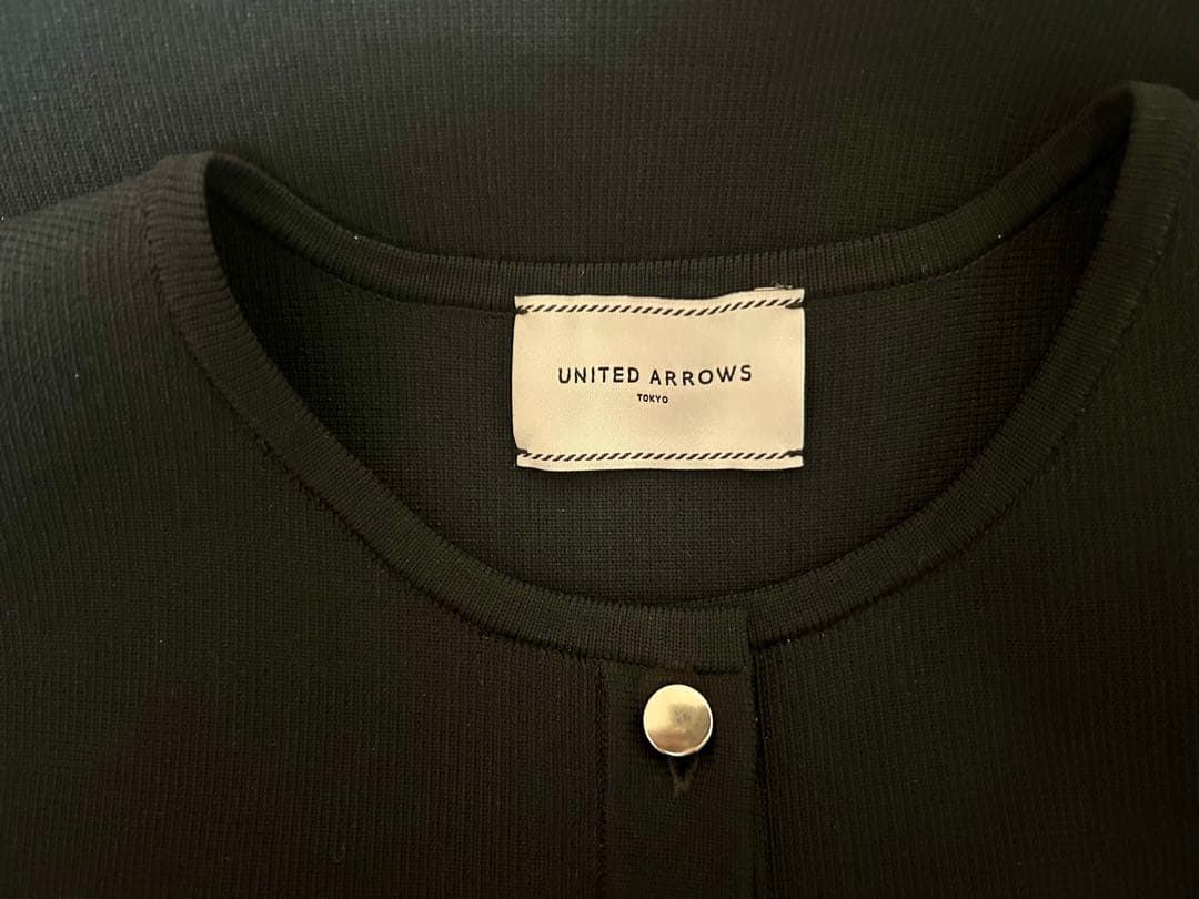 UNITED ARROWS ユナイテッドアローズ 袖フリル　ベスト　ジレ