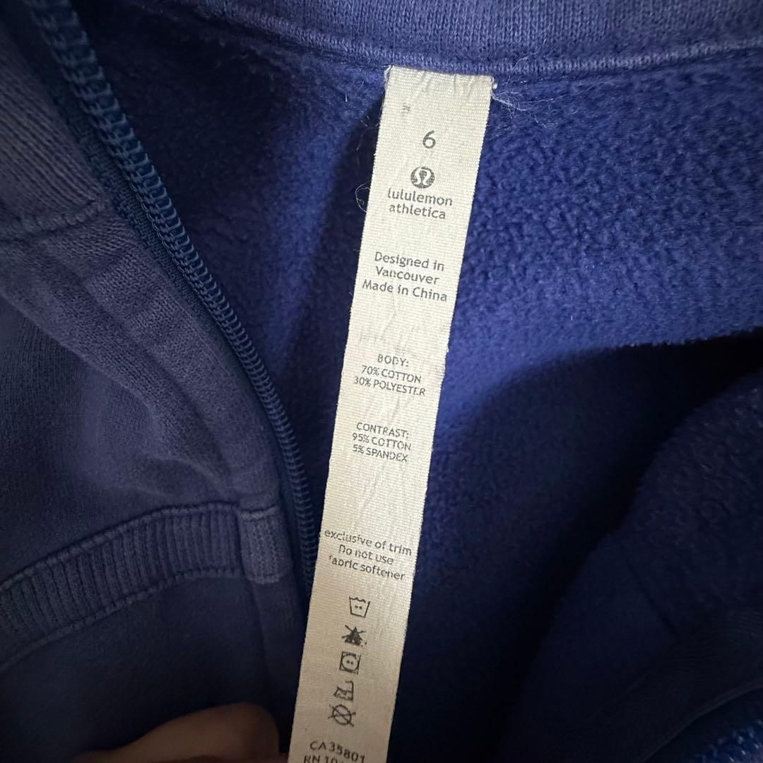 lululemon athletica パーカー 6サイズ（S）