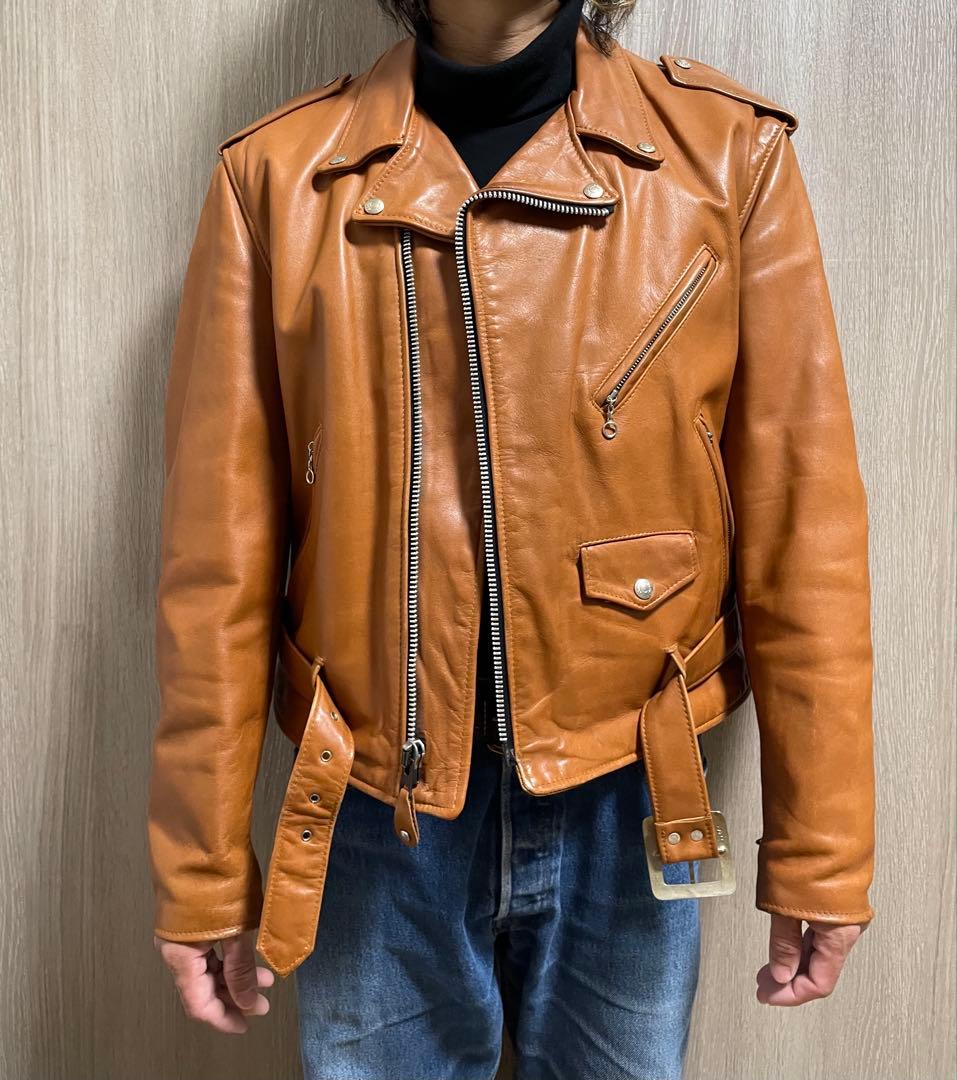 Schott ショット ダブルライダース ブラウン