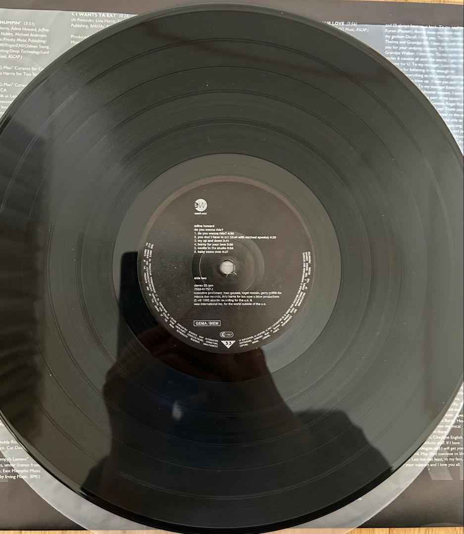Adina Howard Do You Wanna Ride? LPレコード
