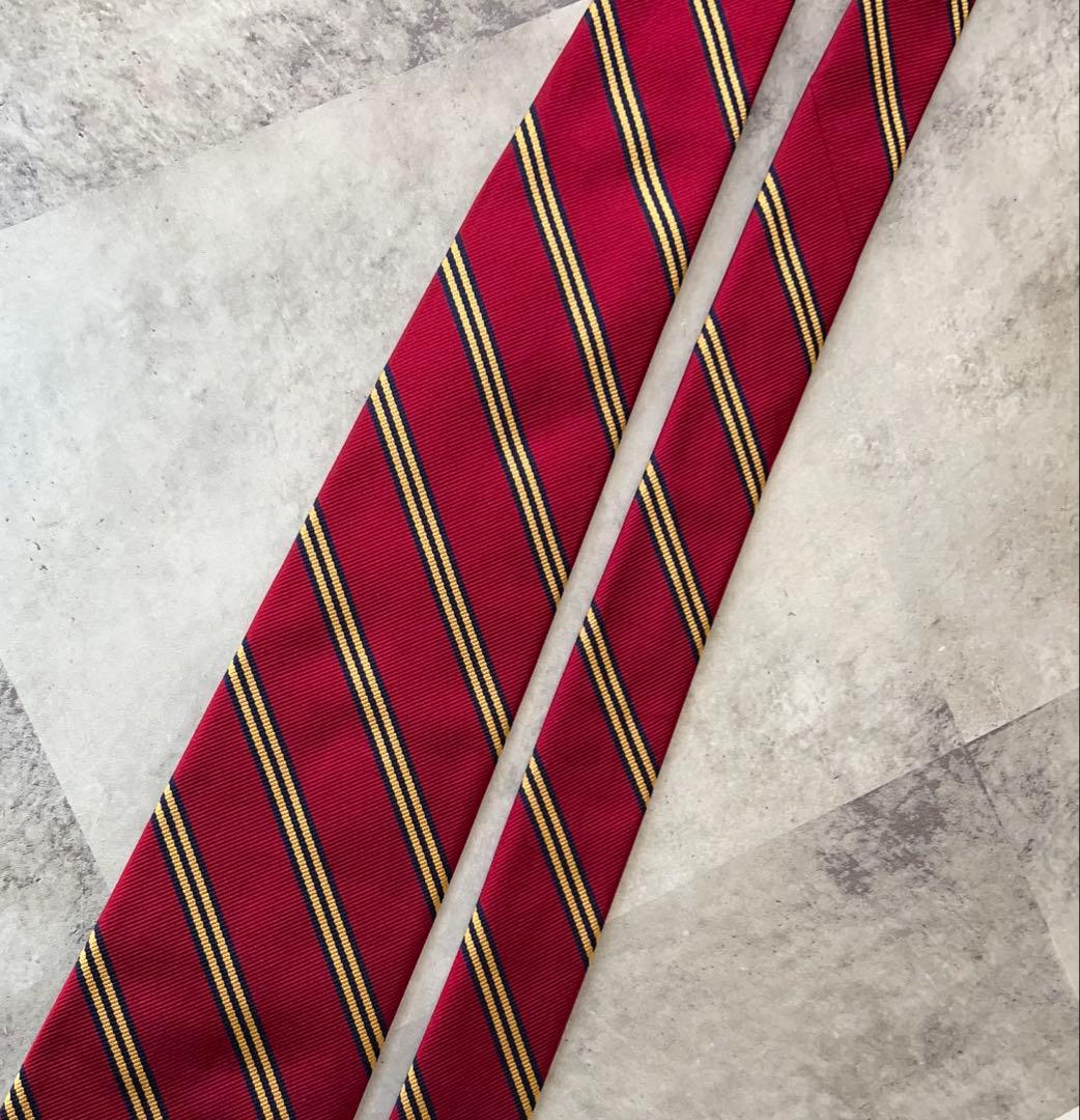 極美品 Brooks Brothers ネクタイ レップタイ