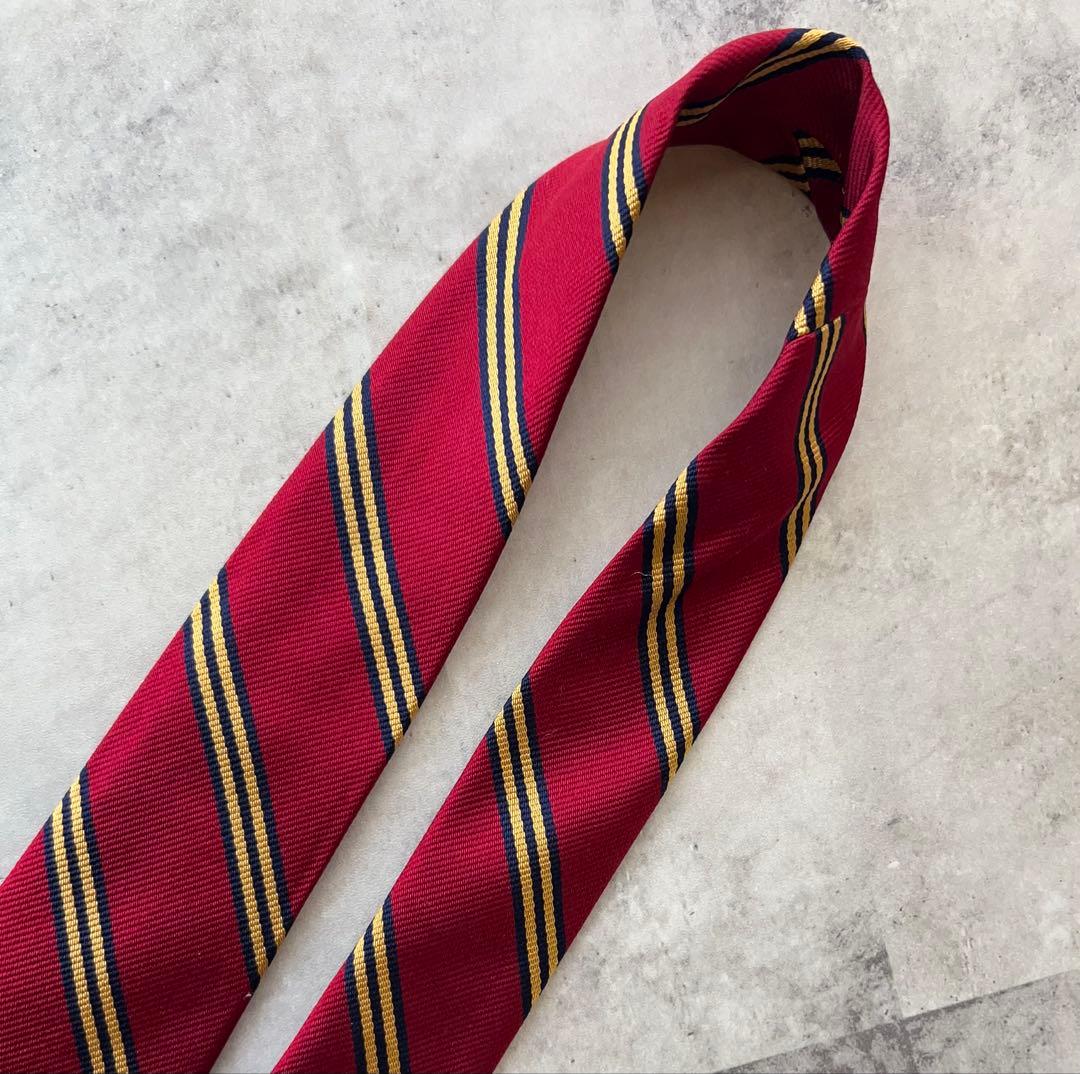 極美品 Brooks Brothers ネクタイ レップタイ