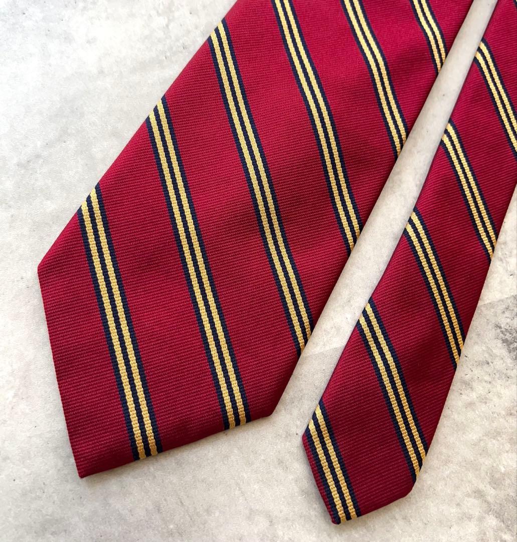 極美品 Brooks Brothers ネクタイ レップタイ