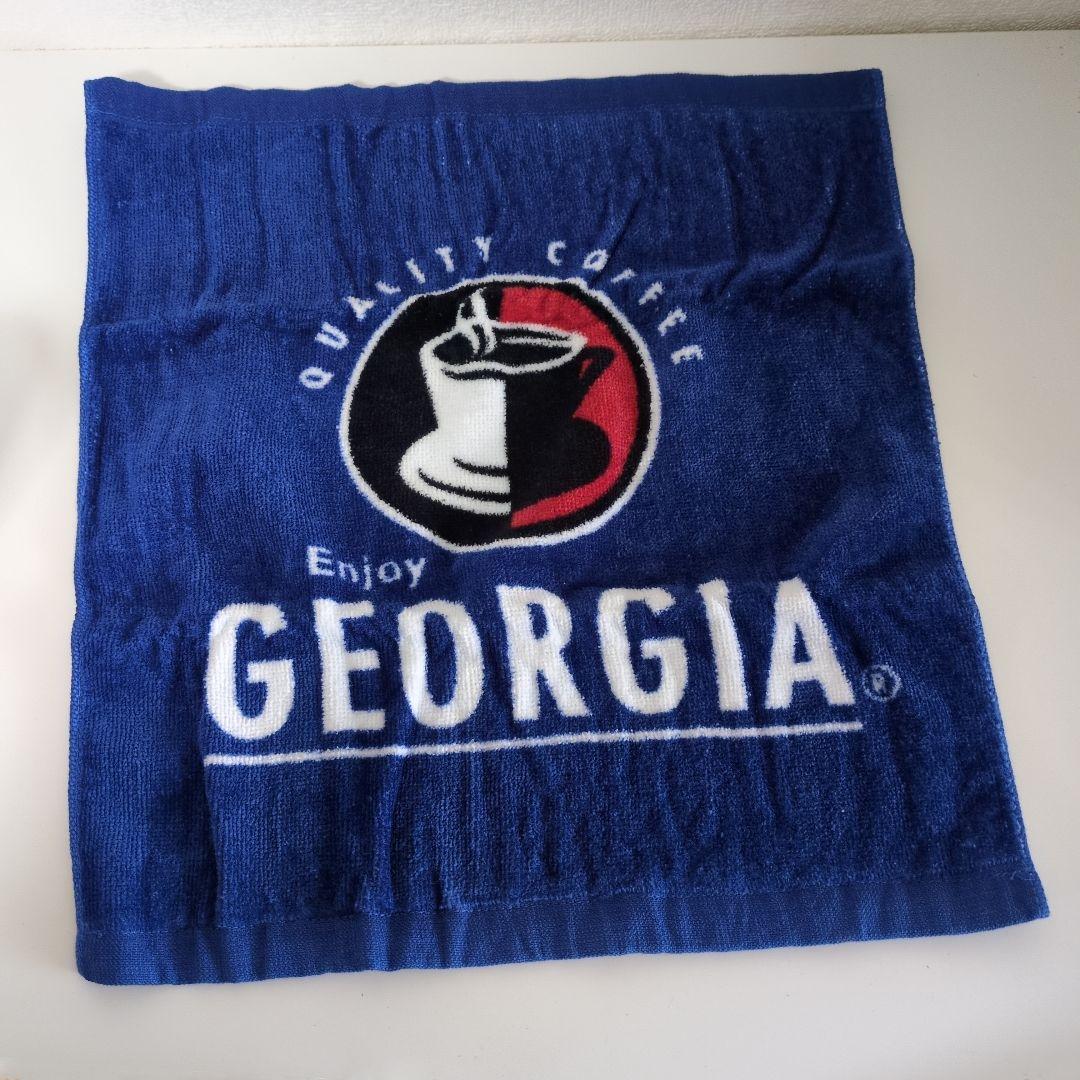 コカコーラ　ジョージア　ハンドタオルサイズ２枚セット　非売品