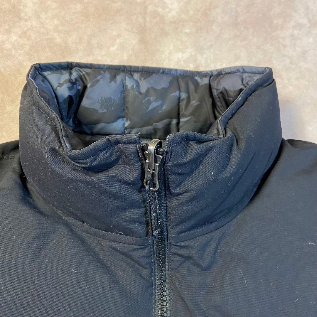 Patagonia ビビーダウンベスト グレー/黒 リバーシブル 2017年製