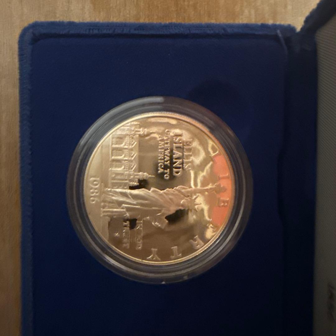 な*可様 アメリカ 1986年 自由の女神 記念銀貨 リバティセット