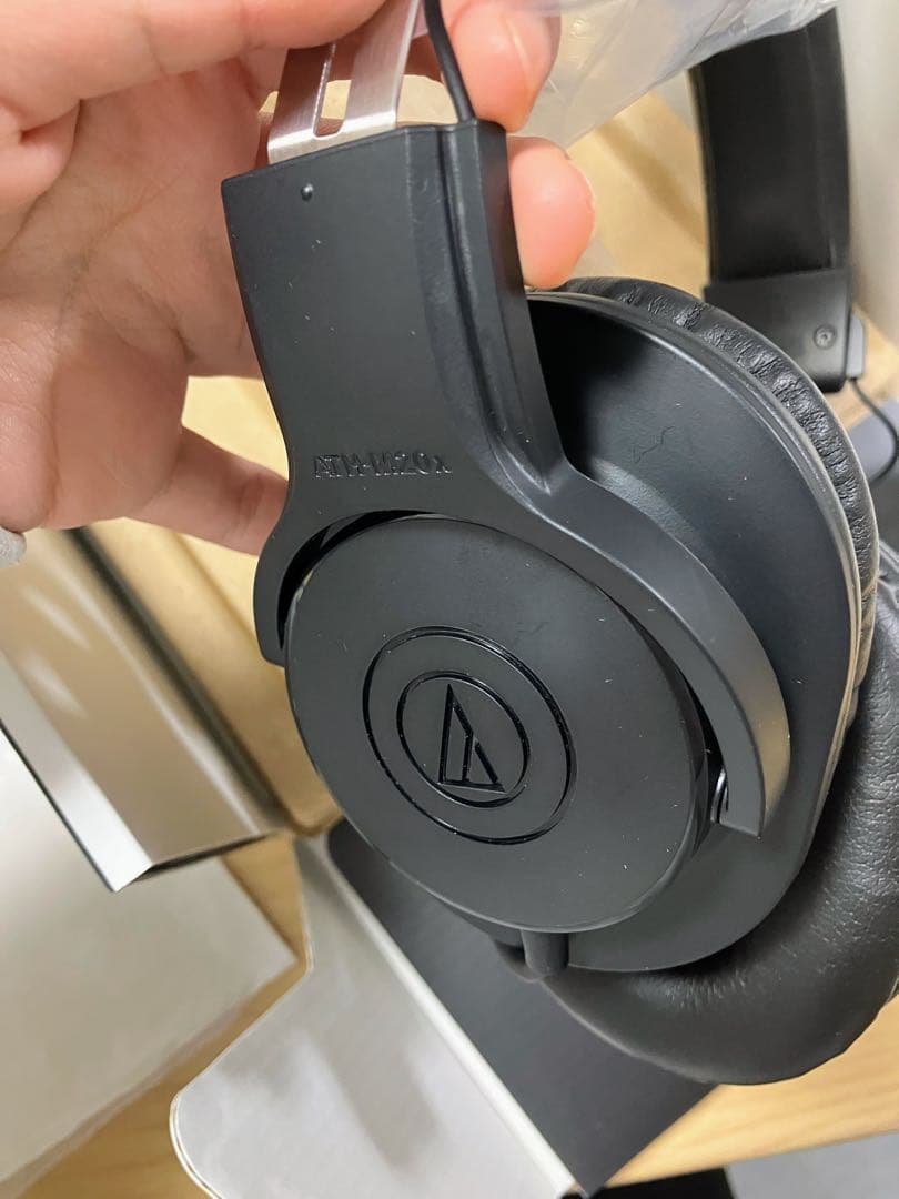(ほぼ新品)audio-technica ATH-M20x有線ヘッドホン1.6m