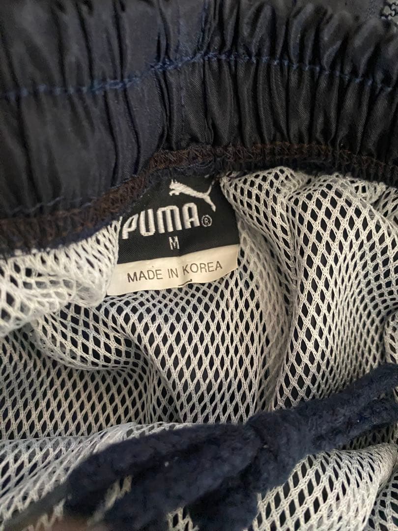 PUMA ナイロンジャケット　上下　ビックロゴ Mサイズ　高騰中