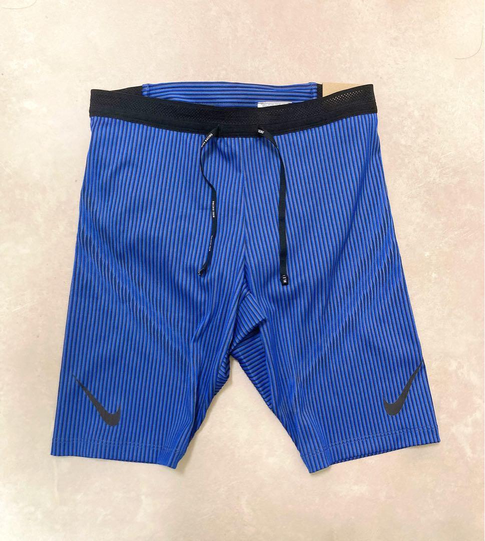 【希少カラー】NIKE AEROSWIFT ハーフタイツ S ブルー