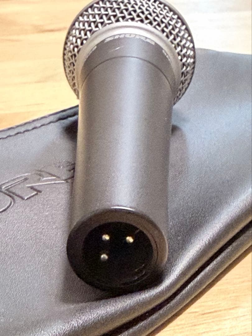 SHURE SM58マイク ポーチ付