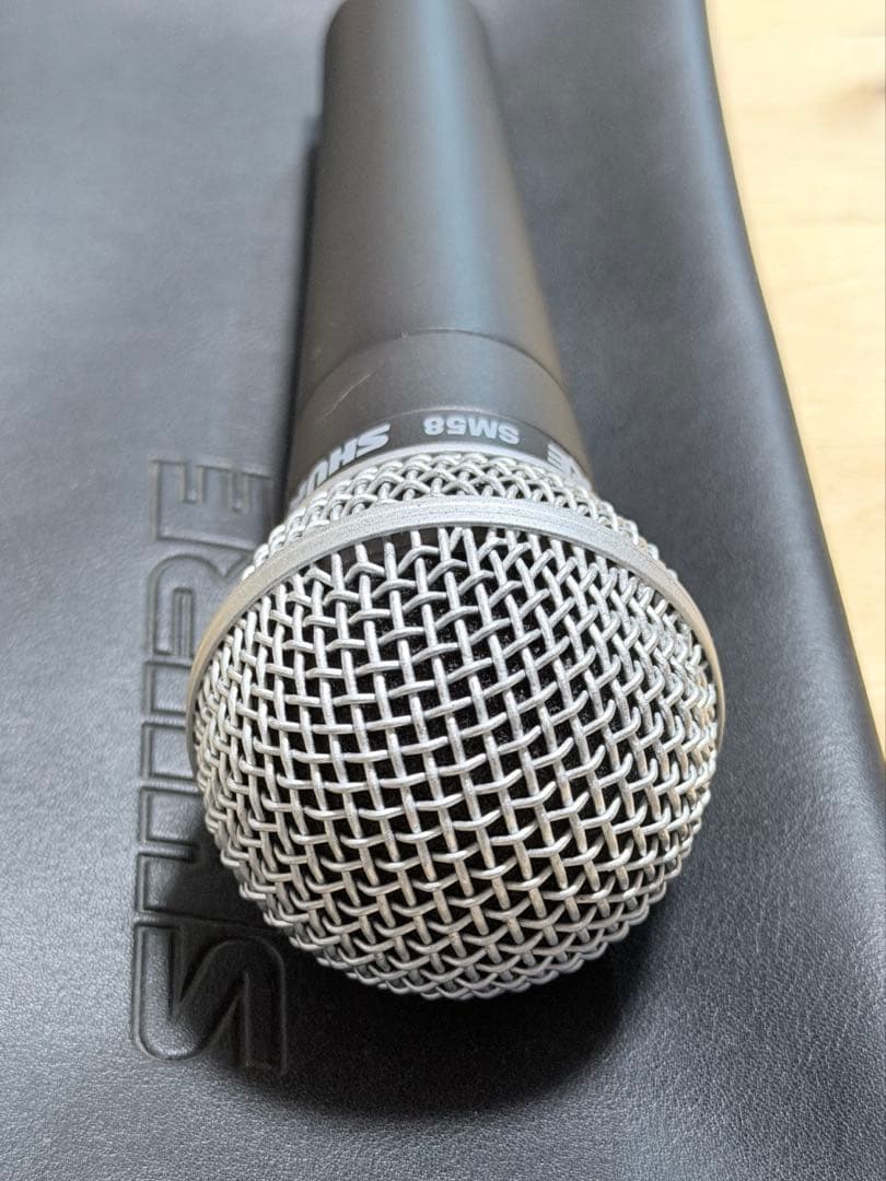 SHURE SM58マイク ポーチ付