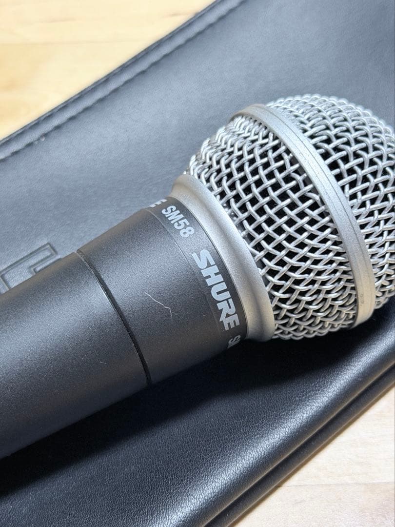 SHURE SM58マイク ポーチ付