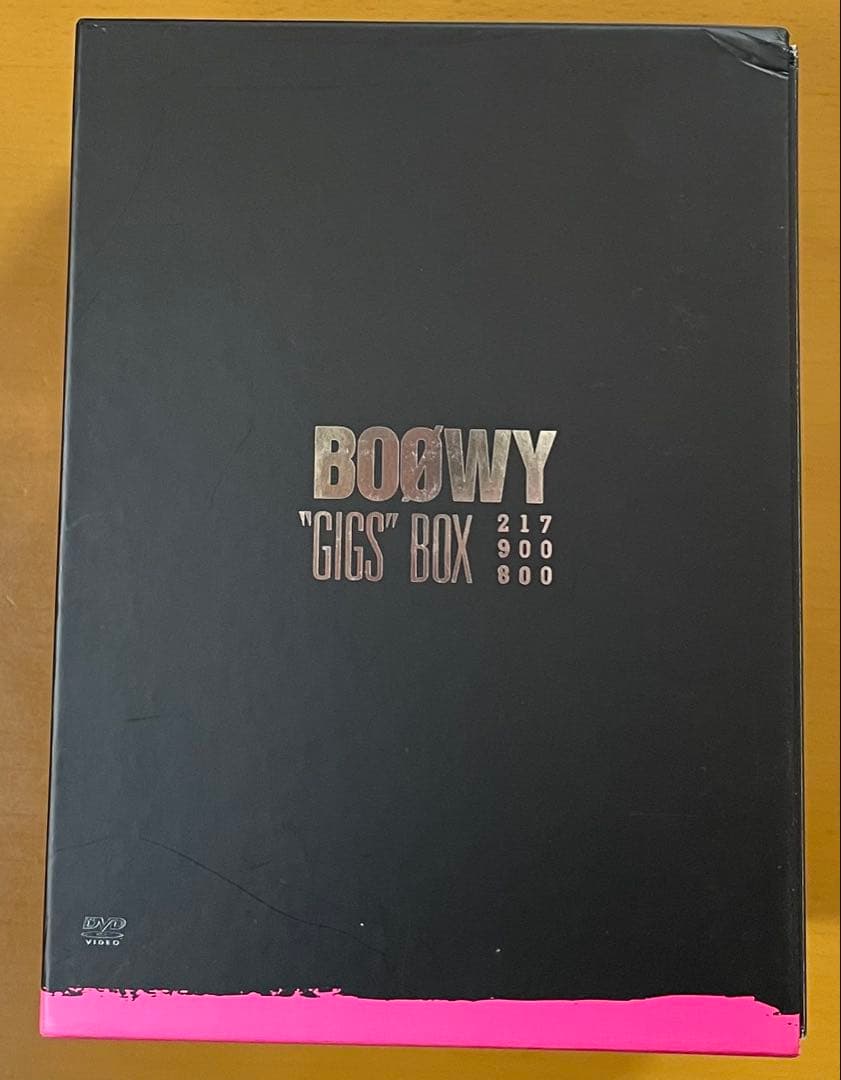 【DVD】BOOWY/GIGS\"\"BOX〈完全生産限定・8枚組〉
