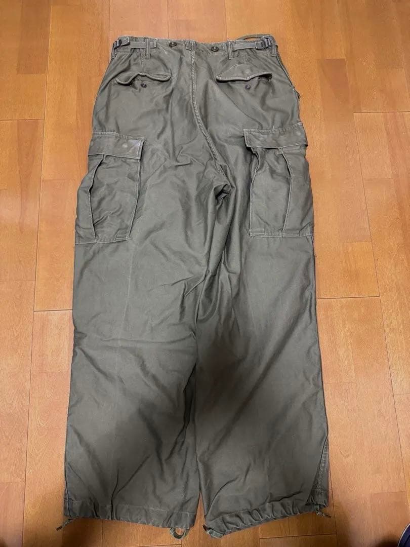 【実物】M51 米軍　カーゴパンツ　small regular