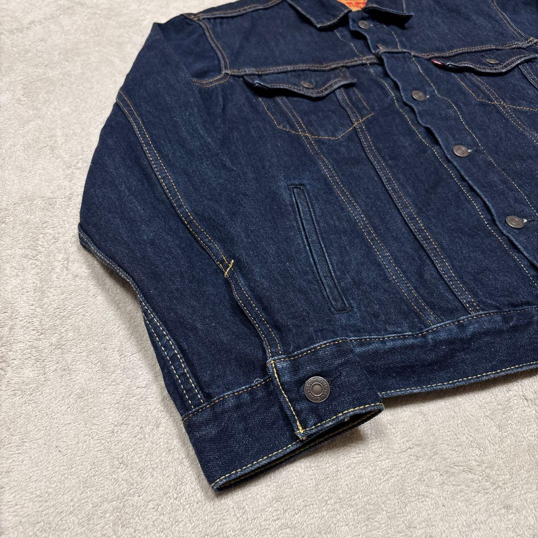 濃紺美品✨ M リーバイス 72334 デニムジャケット70506型 ポケ付き