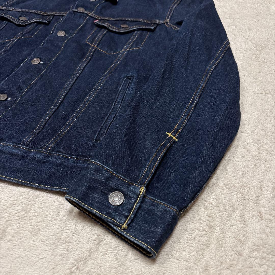 濃紺美品✨ M リーバイス 72334 デニムジャケット70506型 ポケ付き