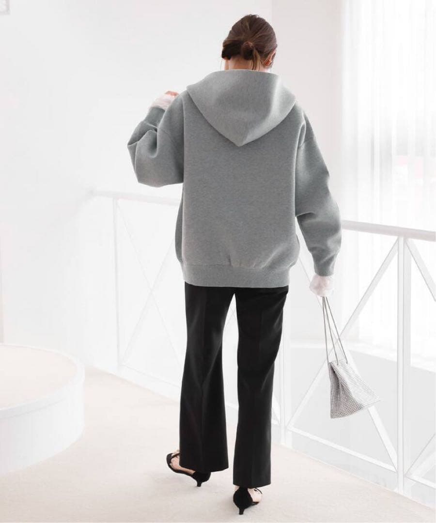 美品！JOURNAL STANDARD relumeフーディーブルゾングレー