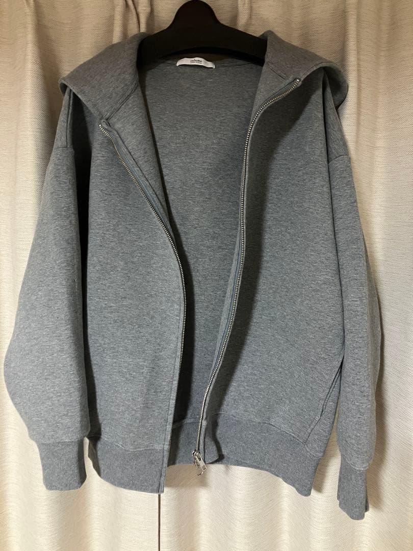 美品！JOURNAL STANDARD relumeフーディーブルゾングレー