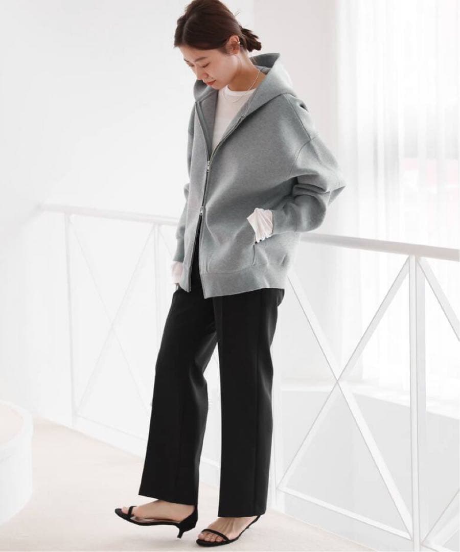 美品！JOURNAL STANDARD relumeフーディーブルゾングレー