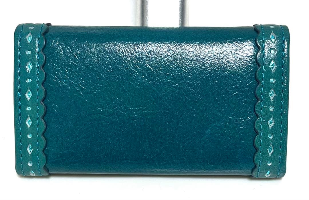 【新品未使用】ANNA SUI 財布 キーケース 鍵 アーバン ターコイズブルー