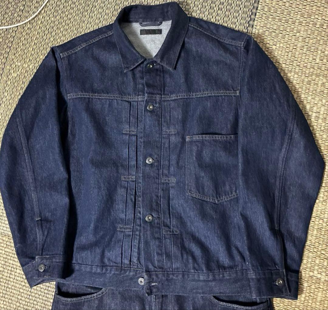 UNIQLO68デニムジャケットとデニムパンツセット