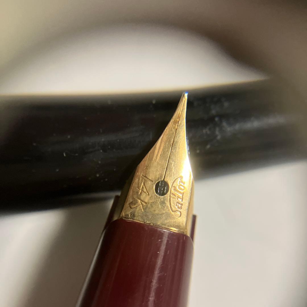 M*)様 万年筆 3本セット　k14 parker sailor