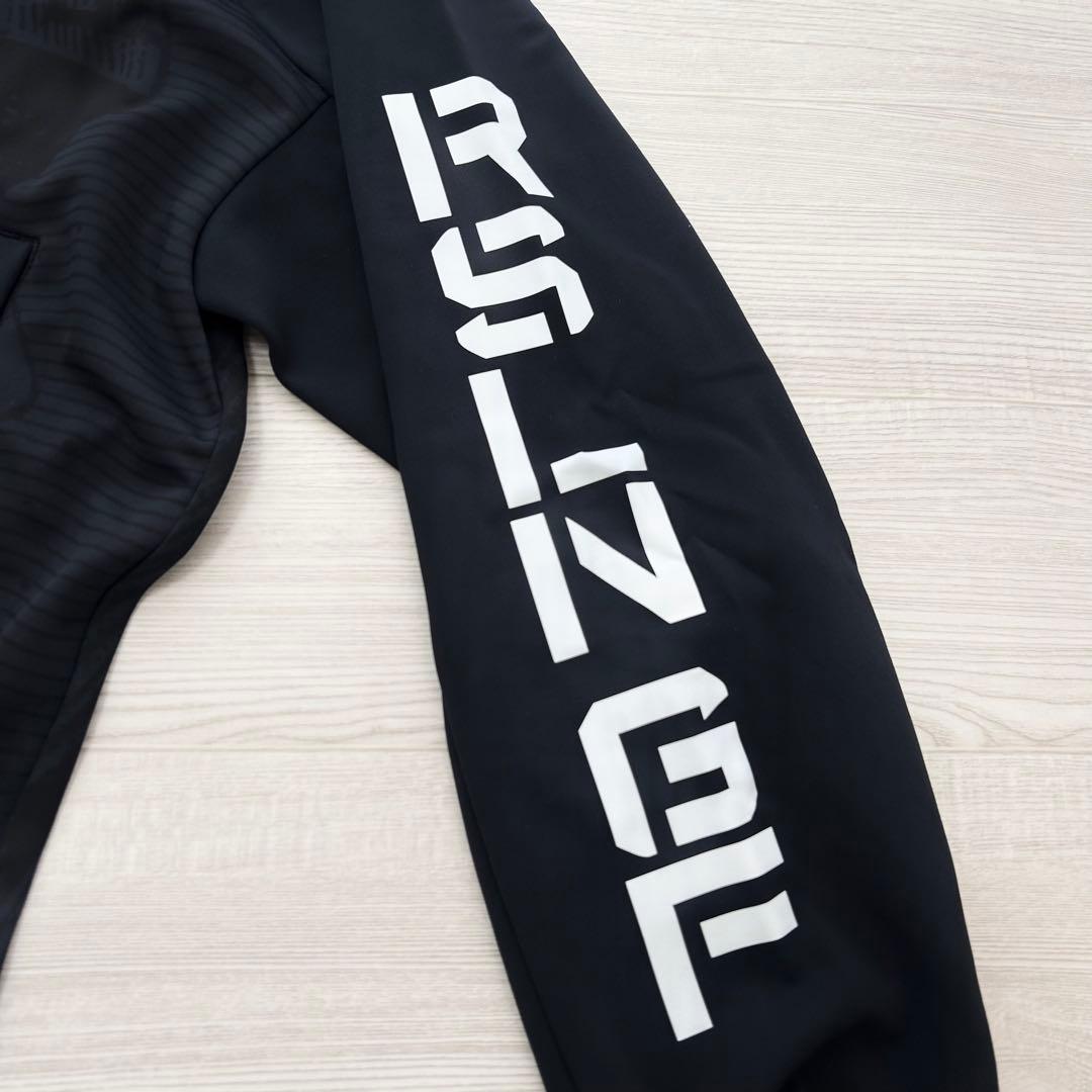 新品　ラッセルノ　パーカー　フーディ　春夏　ルチャ　ハーフジップ　長袖シャツ