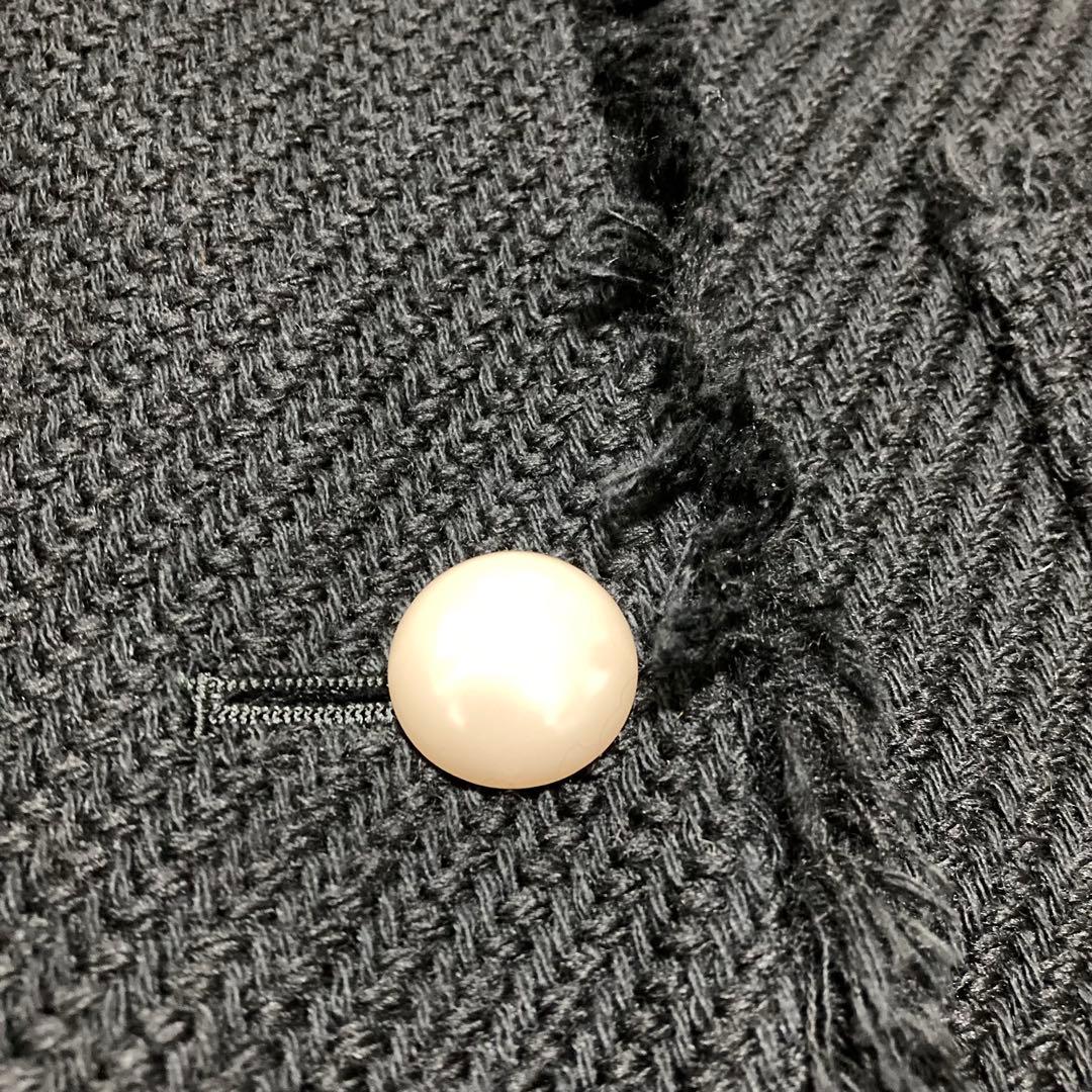 美品♡ イエナ ツイードジレ パールボタン ブラック 定価29,700円