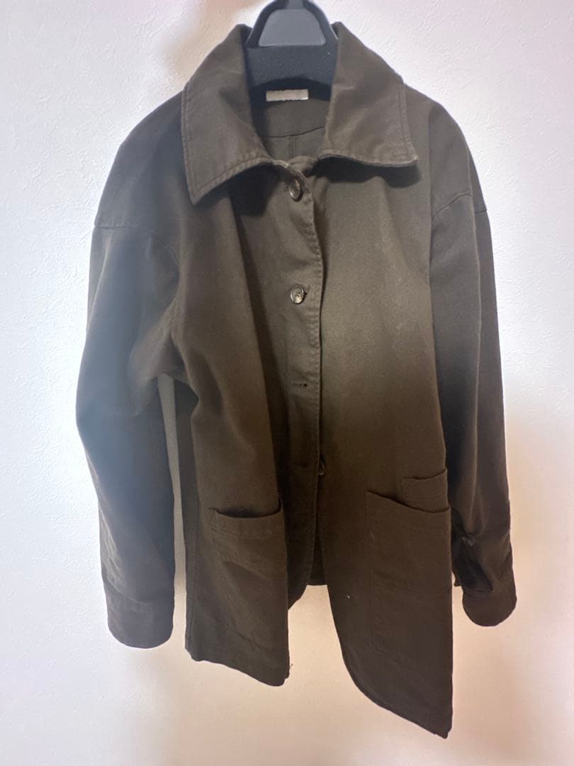 cotton work jacket オリーブ01 ENOF イナフ