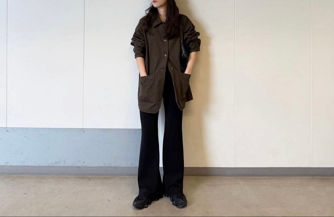 cotton work jacket オリーブ01 ENOF イナフ