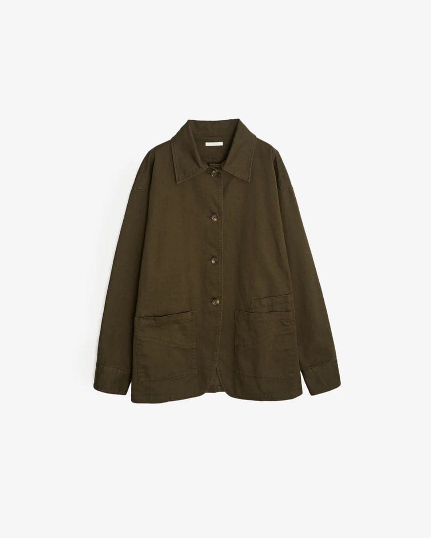 cotton work jacket オリーブ01 ENOF イナフ