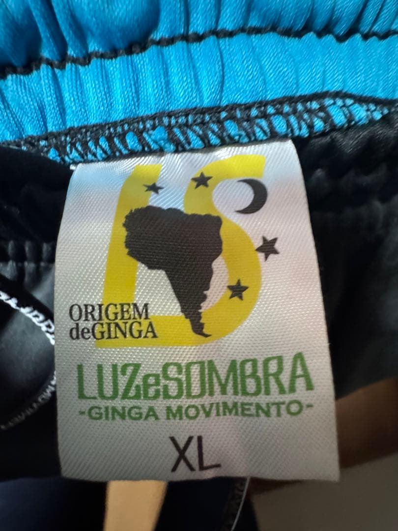 LUZeSOMBRAスポーツジャージ ブルー ブラック 上下セットOサイズ
