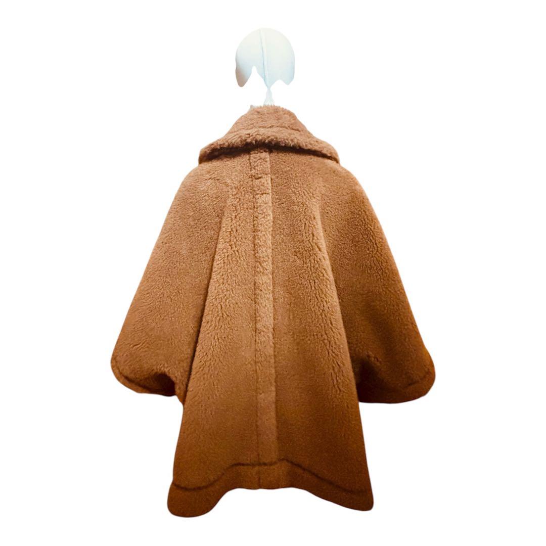 新品 MAXMARA TENEBRE4テディベア キャメル S/M アルパカ