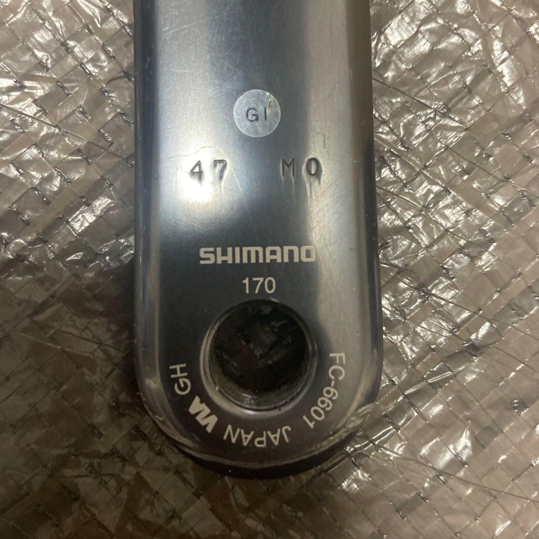 SHIMANO ULTEGRA FC-6601 クランクアーム PCD130