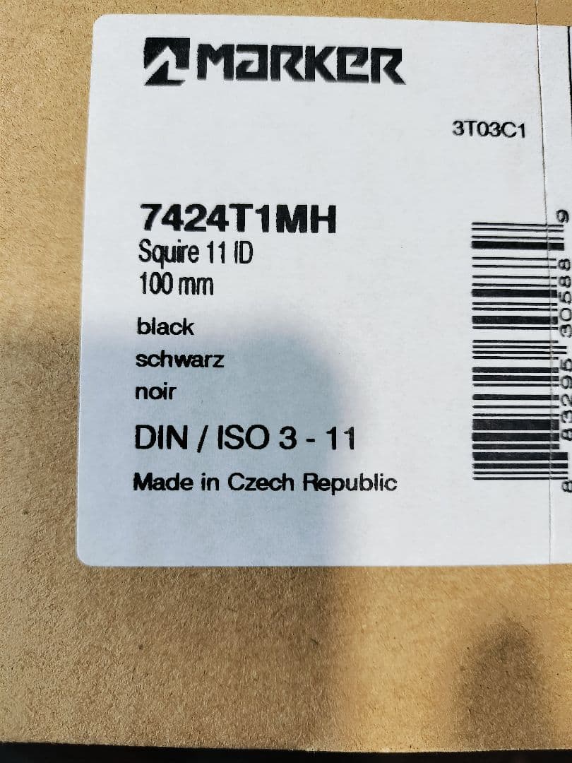 MARKER Squire 11ID ブレーキ100mm or 90,100mm