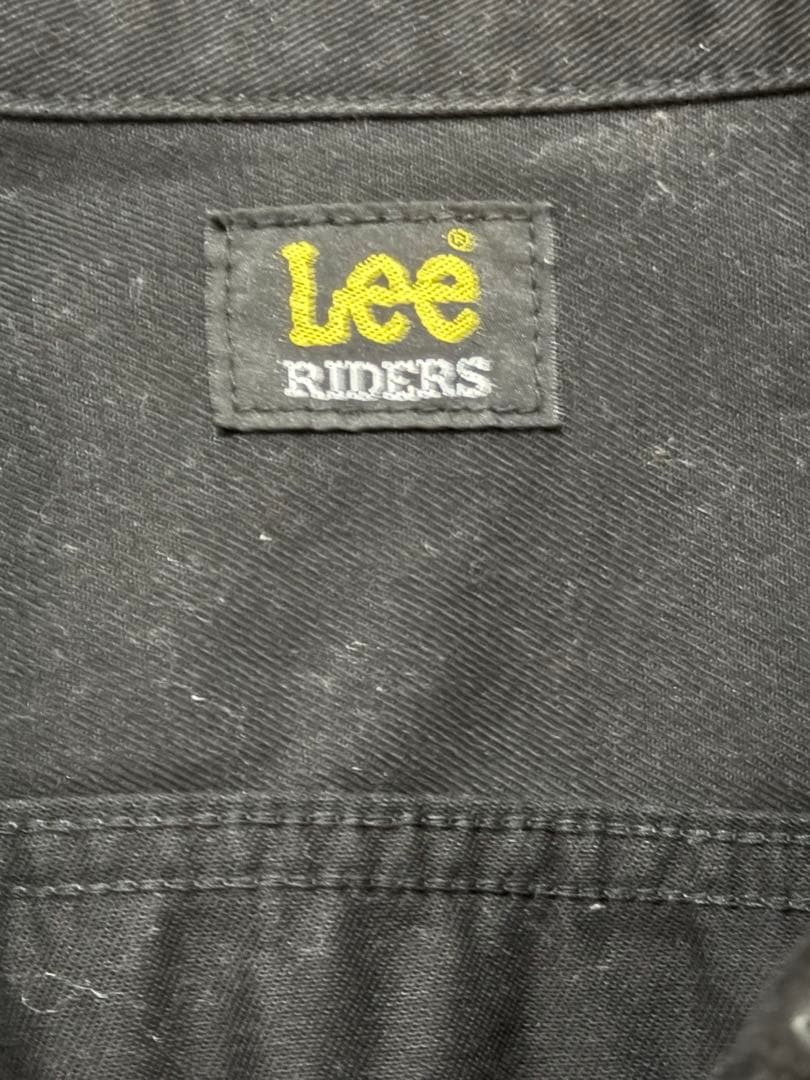 Lee ブラック デニムジャケット ライダース
