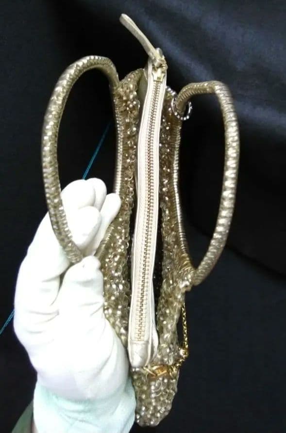 mMa59.アンテプリマ・ラウンドワイヤーバック・シャンパンゴールド中古美品