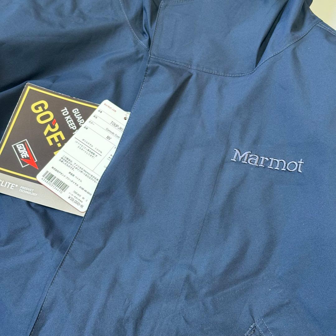 【新品タグ付】マーモット　GORE-TEX Comodo Coat S ネイビー